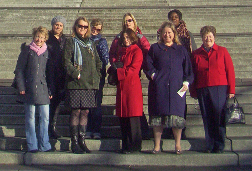 lady doctors walking group