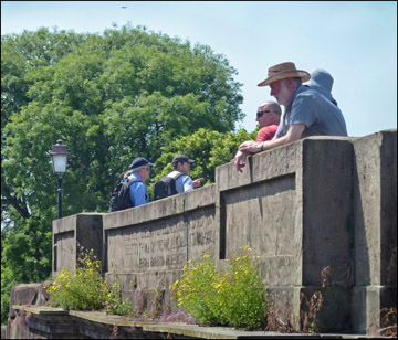 tourists on northgate